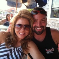 Dinner with our friends! It was a great day on the Harleys!
