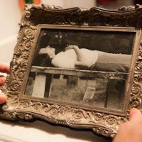 Laura's mother pretending to be deceased, but much as I see her now, except even more beautiful!