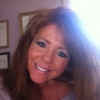 Vicki having fun on a boring Thursday!